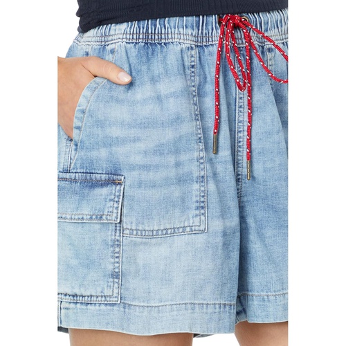 타미힐피거 Tommy Jeans Elastic Denim Shorts