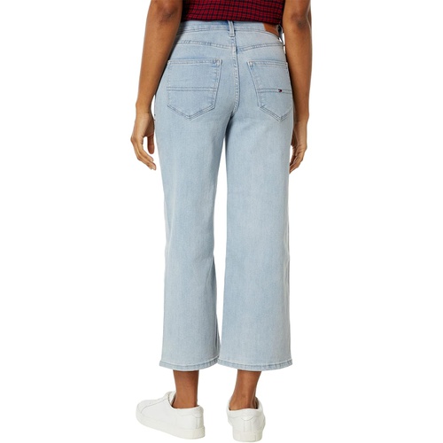 타미힐피거 Tommy Jeans High-Rise Wide Leg Crop Jeans