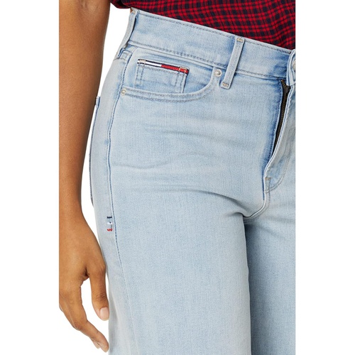 타미힐피거 Tommy Jeans High-Rise Wide Leg Crop Jeans