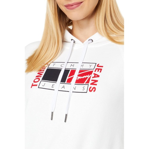 타미힐피거 Tommy Jeans Graphic Crop Hoodie