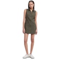 Womens Ripstop Sleeveless Cargo Dress