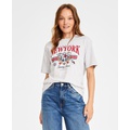 Womens Cotton New York T-Shirt