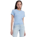 Womens Essential Logo Slim-Fit T-Shirt