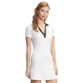 Womens Johnny-Collar Tennis Dress