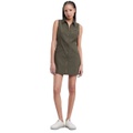 Womens Ripstop Sleeveless Cargo Dress