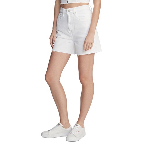 타미힐피거 Womens Mom Denim Shorts