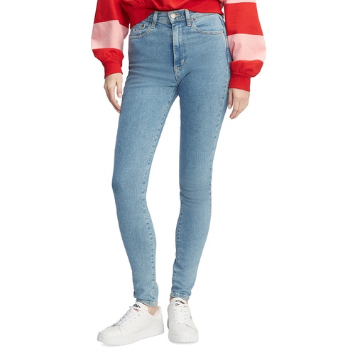 타미힐피거 Womens Sylvia High Rise Skinny-Leg Jeans