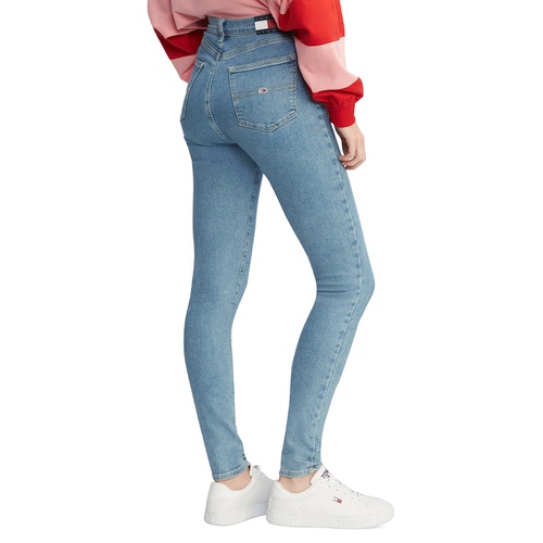 타미힐피거 Womens Sylvia High Rise Skinny-Leg Jeans