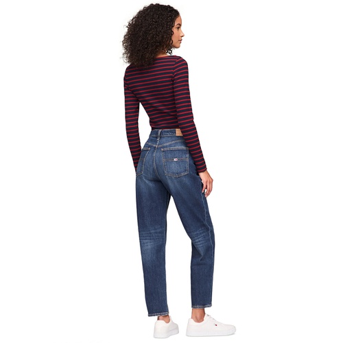 타미힐피거 Womens Izzie Slim Fit Straight Leg Jeans