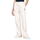 Womens Cotton Topstitch Logo Sweatpants