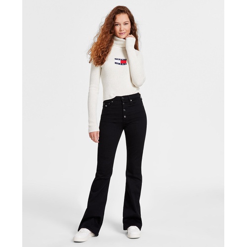 타미힐피거 Womens Sylvia High Rise Flare Jeans