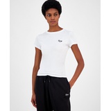 Womens Tommy Script Logo T Shirt