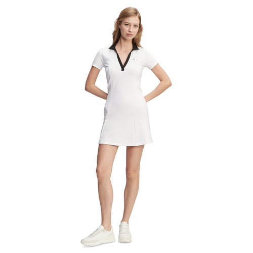 타미힐피거 Womens Johnny Collar Tennis Dress