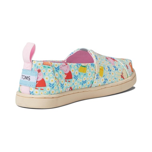  TOMS Kids Alpargata Espadrille-Peppa Pig and Friends Print (Little Kid/Big Kid)