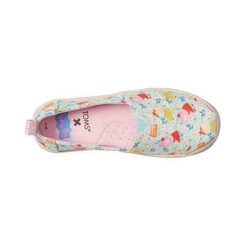  TOMS Kids Alpargata Espadrille-Peppa Pig and Friends Print (Little Kid/Big Kid)