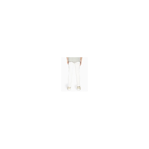  WHITE COATED STRETCH SLIM