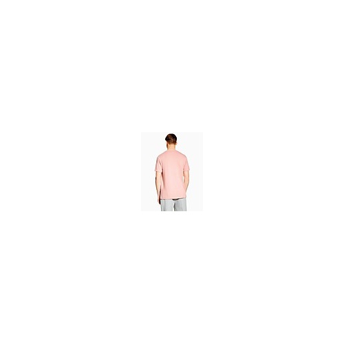  PINK SHORT SLEEVE KNITTED T-SHIRT