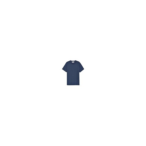  NAVY SHORT SLEEVE KNITTED T-SHIRT