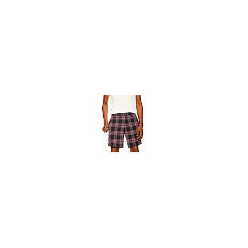  RED CHECK SMART SHORTS