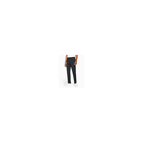  PREMIUM NAVY PINSTRIPE SLIM TROUSERS