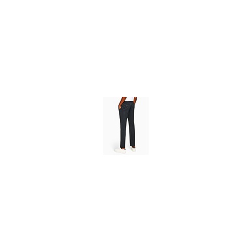  PREMIUM NAVY PINSTRIPE SLIM TROUSERS