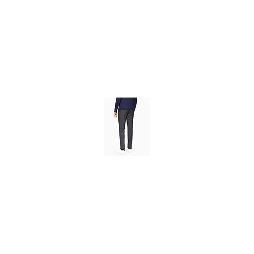  NAVY PINSTRIPE SKINNY TROUSERS