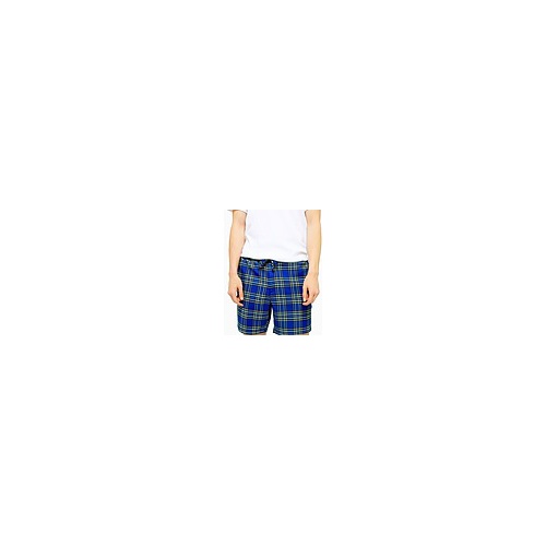  BRIGHT BLUE CHECK PULL ON SHORTS