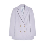 LILAC DOUBLE BREASTED BLAZER WITH BUTTONS