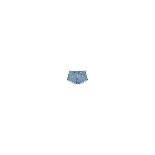 탑샵 SUPER FRAY KIRI DENIM SHORTS