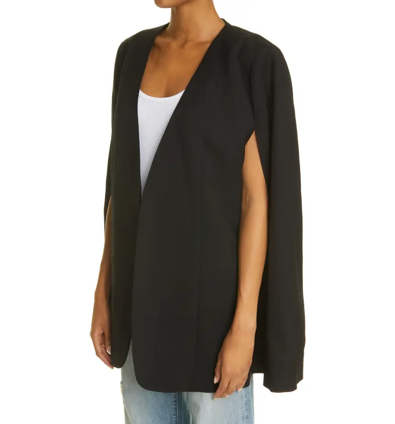  Toteme Womens Dinner Cape_BLACK