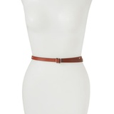 Treasure & Bond Studded Skinny Belt_COGNAC