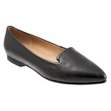 Trotters Harlowe Pointed Toe Loafer_BLACK LEATHER