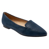 Trotters Harlowe Pointed Toe Loafer_NAVY BLUE LEATHER