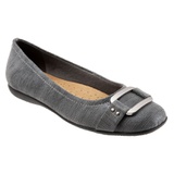 Trotters Sizzle Signature Flat_GREY FABRIC