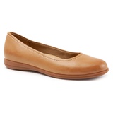 Trotters Darcey Skimmer Flat_TAN LEATHER