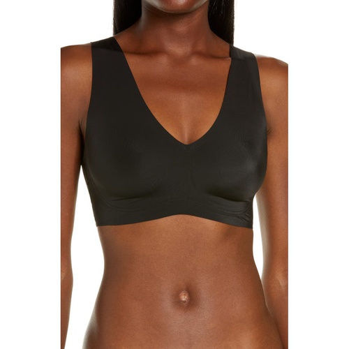  True & Co. True Body Lift Full V-Neck Bralette_BLACK