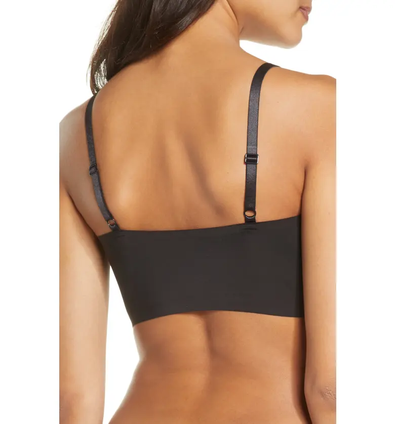  True & Co. True Body Lift Scoop Adjustable Strap Bra_BLACK