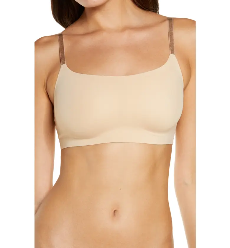 True & Co. True Body Scoop Neck Bralette_DESERT