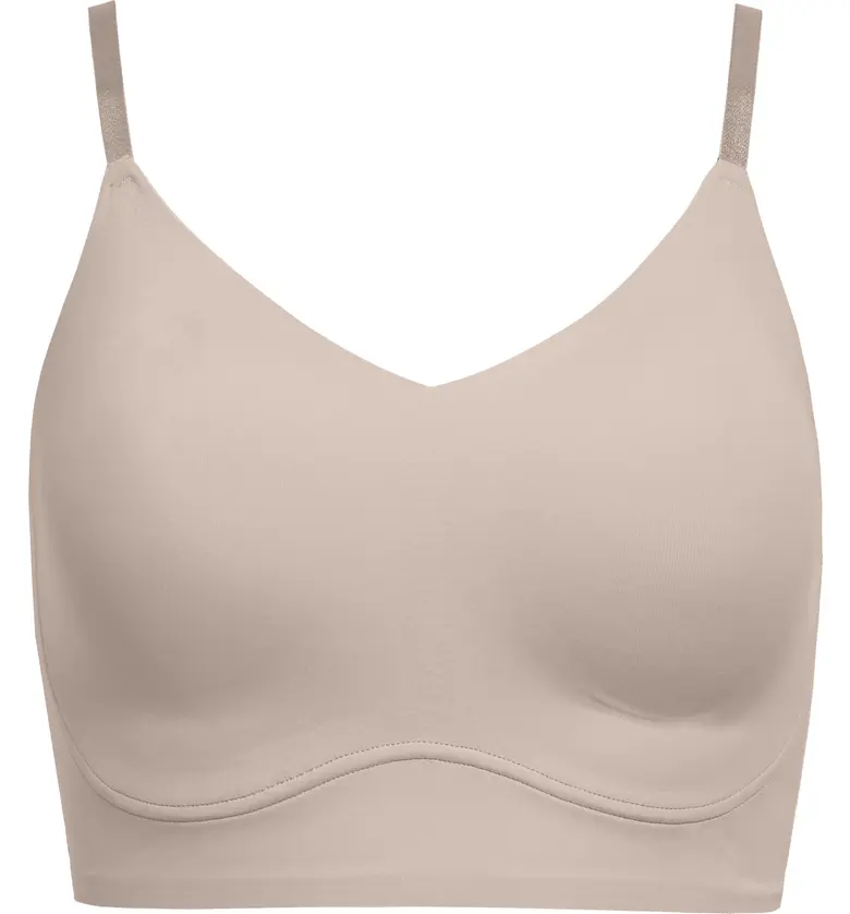  True & Co. True Body Lift Full Cup Triangle Bra_MINK