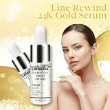 TTCPUYSA Line Rewind 24K Gold Serum，Six Peptides Skin Care Anti Aging Wrinkle Lift ，Face Skin Gold Essence Serum (2pcs)