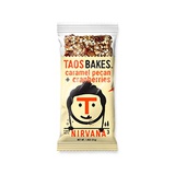 T Taos Bakes Taos Bakes Energy Bars - Caramel Pecan + Cranberries (Box of 12, 1.8oz Bakes) - Gluten-Free, Non-GMO, Healthy Snack Bars