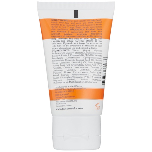  TanTowel On The Glow - Daily Face Moisturizer with retinol - 2 oz