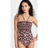 Tanya Taylor Kendra Smocked One Piece