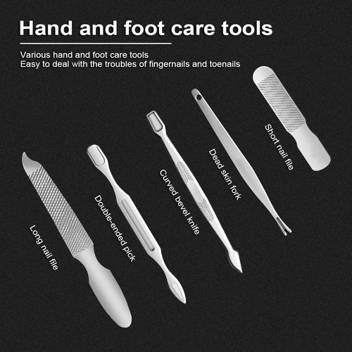  Tauner Manicure Set Nail Care Kit Professional Nail Clippers Set Manicure Nail Kit Nail Care Set Fingernail Clippers Set Nail Manicure Set Fingernail Kit Nail Tool Set Manicure And Pedicu