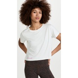 Terez Work It Crop Tee