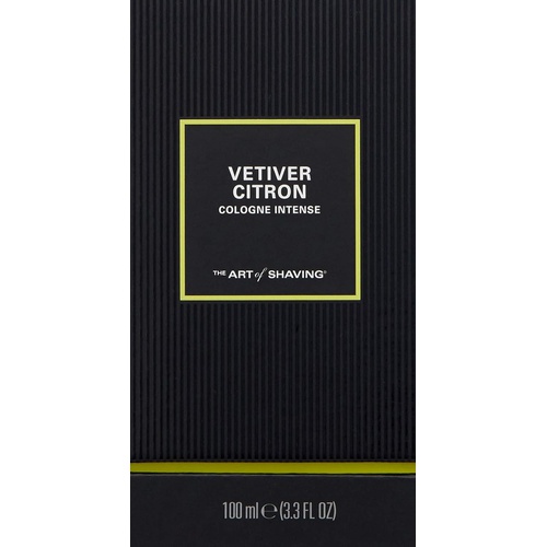  The Art of Shaving Cologne Intense, Vetiver Citron, 3.3 Fl Oz