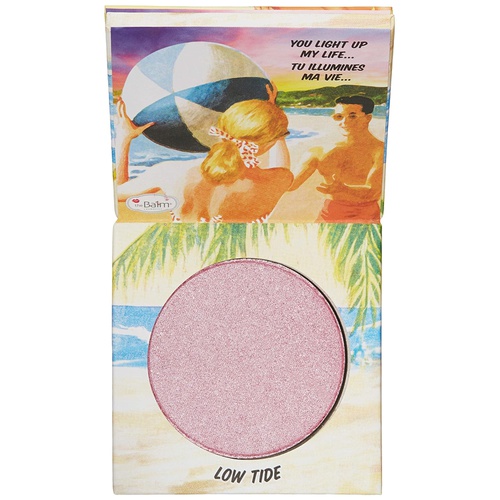  theBalm Highlighting Shadow, Blushes Duo, Highlighter Makeup, Brighten Face Color, Long-lasting, Beach Goer (High Tide & Low Tide), 2.24 ounces