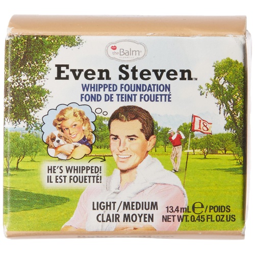  theBalm Even Steven Whipped Foundation, Light/Medium