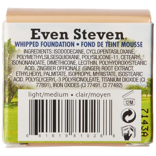  theBalm Even Steven Whipped Foundation, Light/Medium