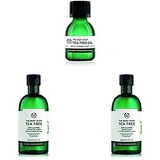 The Body Shop Tea Tree Oil with Tea Tree Skin Clearing Mattifying Toner and Tea Tree Skin Clearing Facial Wash